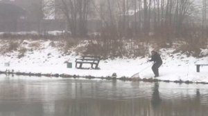 ещё одна форель в подсаке