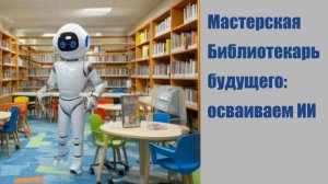Федоров А. О. Чат-боты в бибилотеке