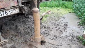 Обсадка скважины диаметр 168 мм при ударно-канатном бурении