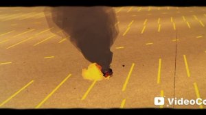 несчастный случай в гонке..