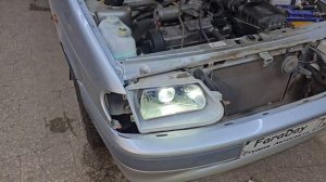 BILED линзы Sariti s5 на Ваз 2114