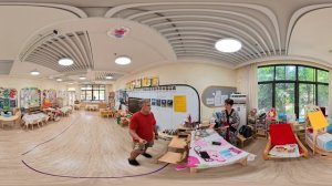 От горшков до печей для пиццы. Экскурсия по китайскому садику в формате 360 градусов.