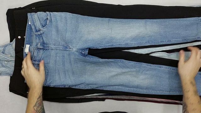 Брюки штаны женские бренд секонд оптом 11 пак