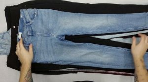 39020 Брюки штаны женские бренд, 11пак, 529, секонд (cream) оптом