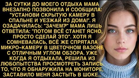 МАМА ВЕЛЕЛА ПОСТАВИТЬ КАМЕРУ В СПАЛЬНЕ. ЗАПИСИ ШОКИРОВАЛИ МЕНЯ. ТЕПЕРЬ Я ЗНАЮ ПРАВДУ О МУЖЕ! смотреть онлайн