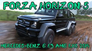 Mercedes-Benz G 63 AMG 6X6 2014 — король бездорожья с шестью колесами в мире Forza Horizon 5 🌍⚡️