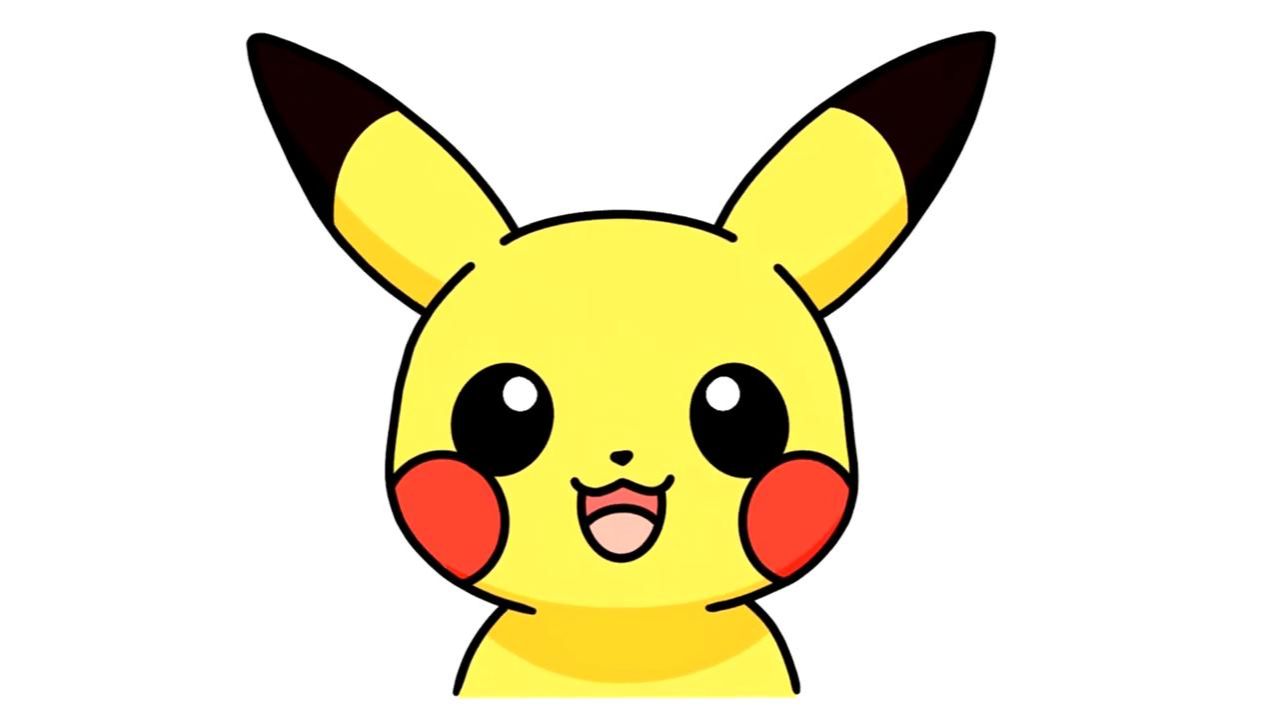 КАК НАРИСОВАТЬ МИЛОГО МАЛЫША ПИКАЧУ ПРОСТО, ШАГ ЗА ШАГОМ⚡❤️ смотреть онлайн