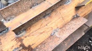 Самодельный рубящий каток завершение