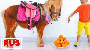 Сюрприз от Мамы! Ники и Влад выбирают нового члена семьи! Видео для детей!