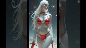 AI futuristic girl lookbook - If you wear this suit, sci-fi is reality part3