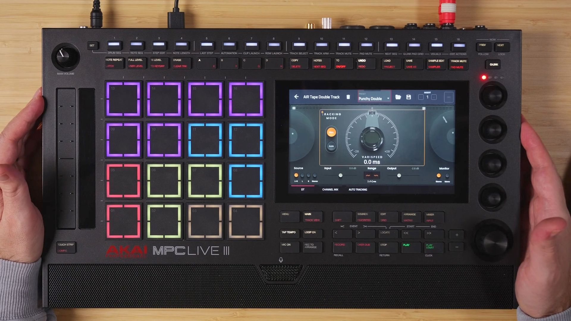 AIR Tape Double Track: Checking Out on AKAI MPC