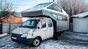 Автодом Кибертрак - Первый выезд модуля!