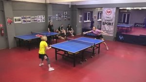 1/2 Мешков/Файтельсон (945) - Остроумов/Бурикова (1194) Настольный теннис МИКСТ 31 очко 16.11