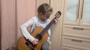 XI СПБ  конкурс им. Тарреги в Санкт-Петербурге, 2026, Андреева Ксения, М. Каркасси Этюд 7 (op 60)