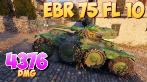 EBR 75 FL 10 - 8 Фрагов 4.3K Урона • Эпическая битва! • Мир Танков