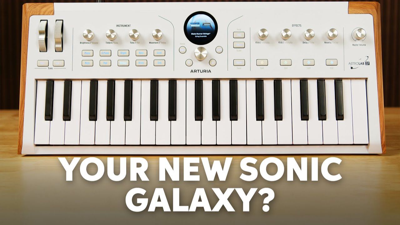 Arturia AstroLab 37 Sound Demo: Endless Exploration, Ready for Ignition