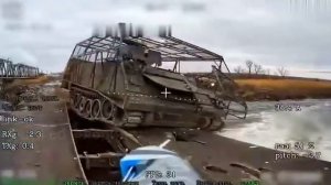 Украинская переправа через реку Оскол.