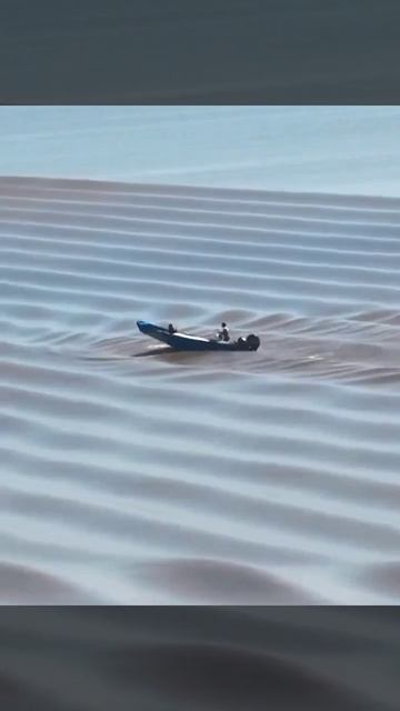 Это не пустыня, это река Цяньтан в Китае