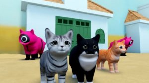 купил красного робо 🤖 кота 😽