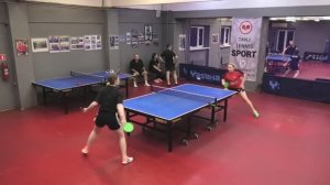 3..12 Стрижанов/Фильчева (1058) - Гуреев/Славинская (1011) Настольный теннис МИКСТ 31 очко 16.11