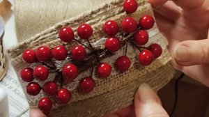 Джутовая ваза за 1 Вечер! Простой Мастер-Класс для Новогоднего настроения на Зеленой даче в Карелии