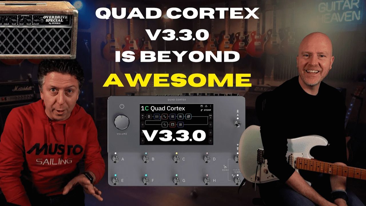 The Studio Rats: QUAD CORTEX V3.3.0. Обновление, которое взорвет вам мозг