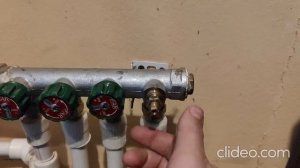 Ремонт водяного коллектора FAR