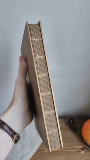 Деревянный крафт блокнот Вощной 2.1 ручная работа