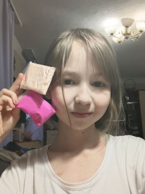 легла из пластилина