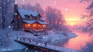 ❄️ ЗИМНЯЯ ОЧЕНЬ КРАСИВАЯ УСПОКАИВАЮЩАЯ МУЗЫКА ДЛЯ СНА 🎵 БАРХАТНАЯ РАССЛАБЛЯЮЩАЯ МУЗЫКА ДЛЯ ДУШИ
