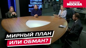 Мирный план или обман? // Круглый стол