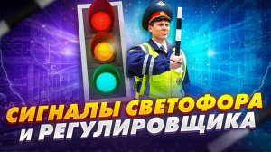 7. Сигналы светофора и жесты регулировщика