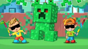 Влад и Ники готовят тусовку. мультфильм игра