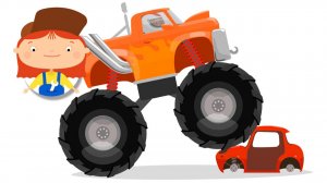 Мультфильмы про машинки - Монстер трак - Доктор Машинкова