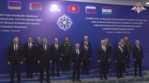 Министр обороны РФ Андрей Белоусов принял участие в совместном заседании под эгидой ОДКБ, 27.11.25