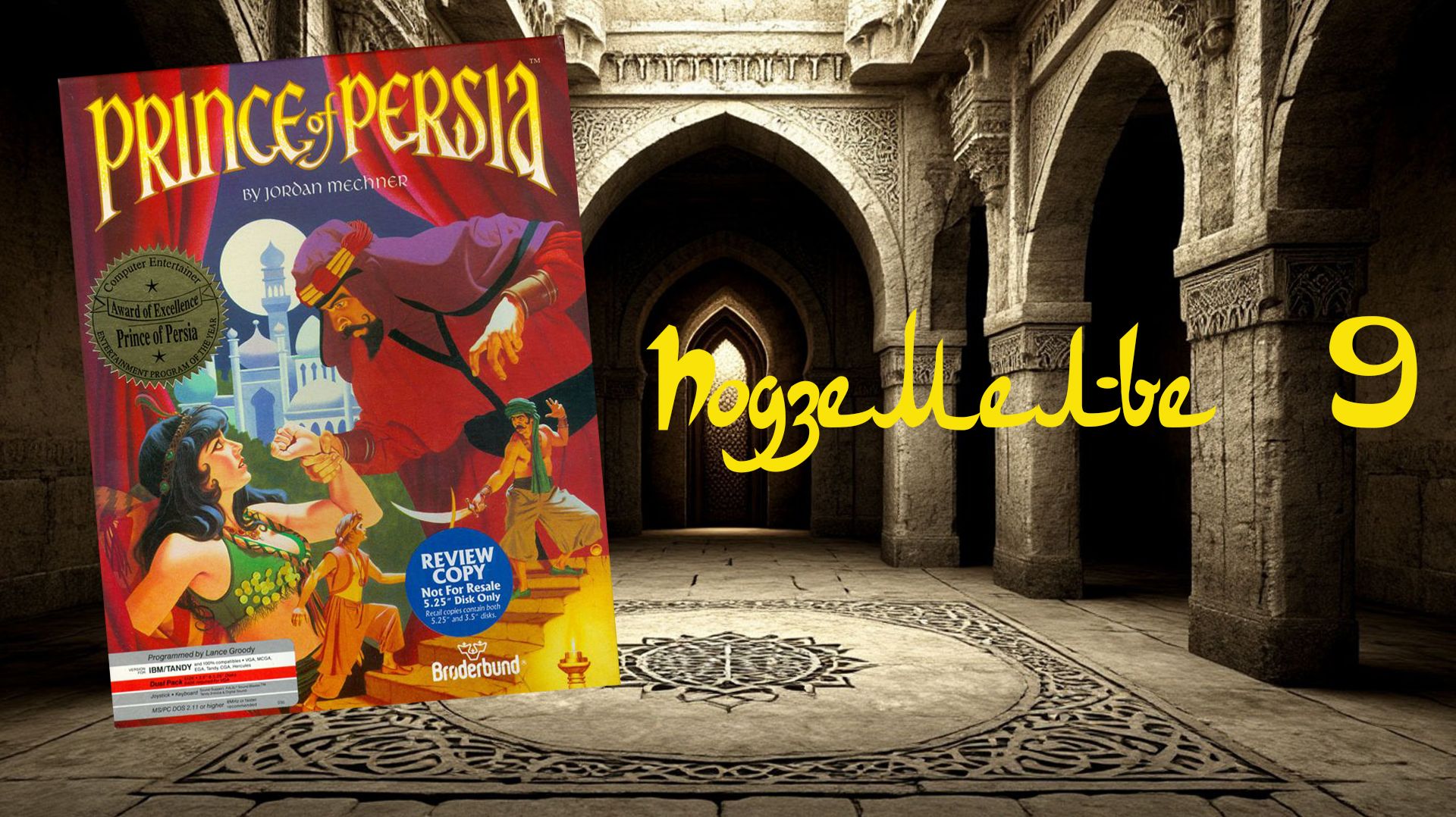 Prince of Persia (DOS, 1990) - Подземелье 9