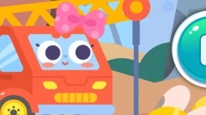 малыш трактор экскаватор и грузовик участвуют на строительстве новых дорог