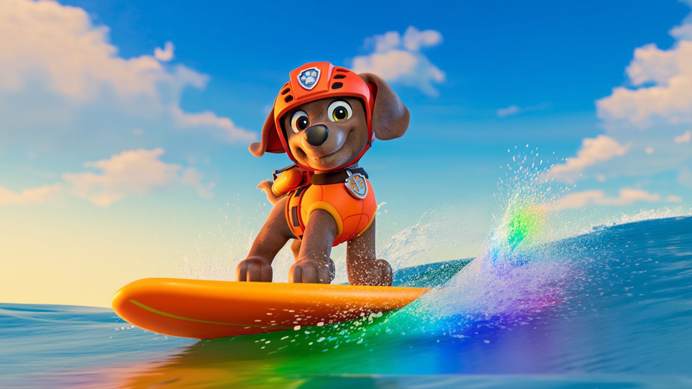 😍 Песенка Щенячий патруль  для детей 🐶  Зума водный спасатель