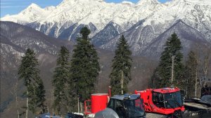 Красная поляна, Роза хутор, Сочи.