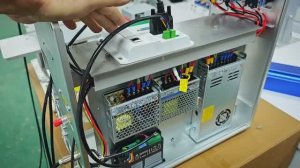 Лазерный станок 3D в стекле из нутри