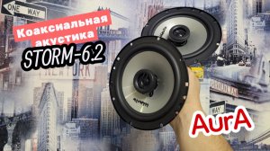 Коаксиальная акустика STORM-6.2 от AurA в задние двери Honda CR-V