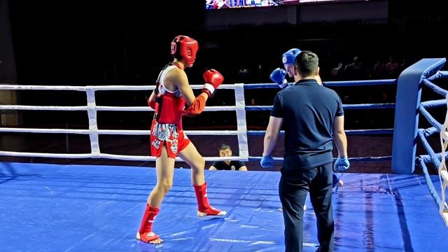 Абдылдаев Марат+Рыжов Максим-Тайский бокс-Финал-Область-Сахалин-4 ноября 2025