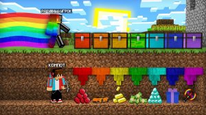 7 СПОСОБОВ ОГРАБИТЬ РАДУЖНОГО ИГРОКА В МАЙНКРАФТ ｜ Компот Minecraft