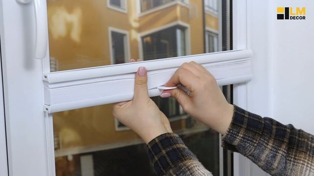 Сборка и установка каркасной шторы плиссе LMDECOR