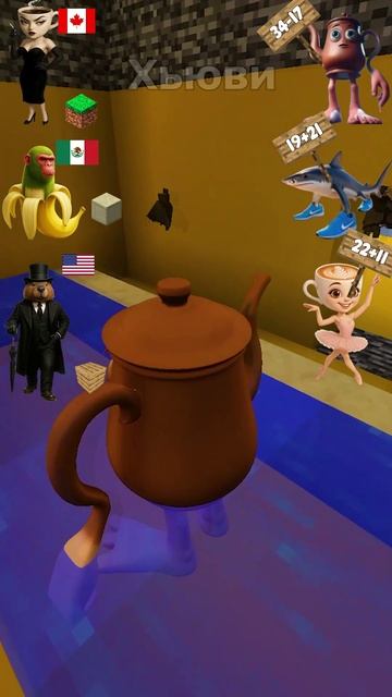 Итальянский Брейнрот ПРОТИВ игра в кальмара! Небесные прыжки в бездну Часть 20 #minecraft смотреть онлайн