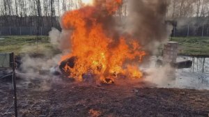 Предварительные испытания по поджигу литий-ионных аккумуляторов