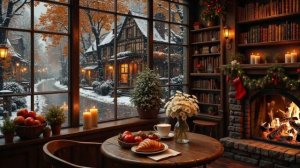 Зимнее кафе с прекрасной джазовой музыкой ❄️