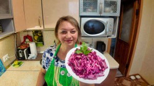 Борщ ПП // Бюджетный салат из трех ингредиентов