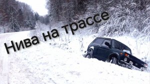 Её же развернёт!!! Нива БРОНТО на снежной трассе. Ответы на вопросы.