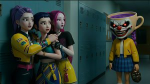 Балерина Капучина превращается в Руми охотницу на демонов. Эспрессона пытается утопить Балерину